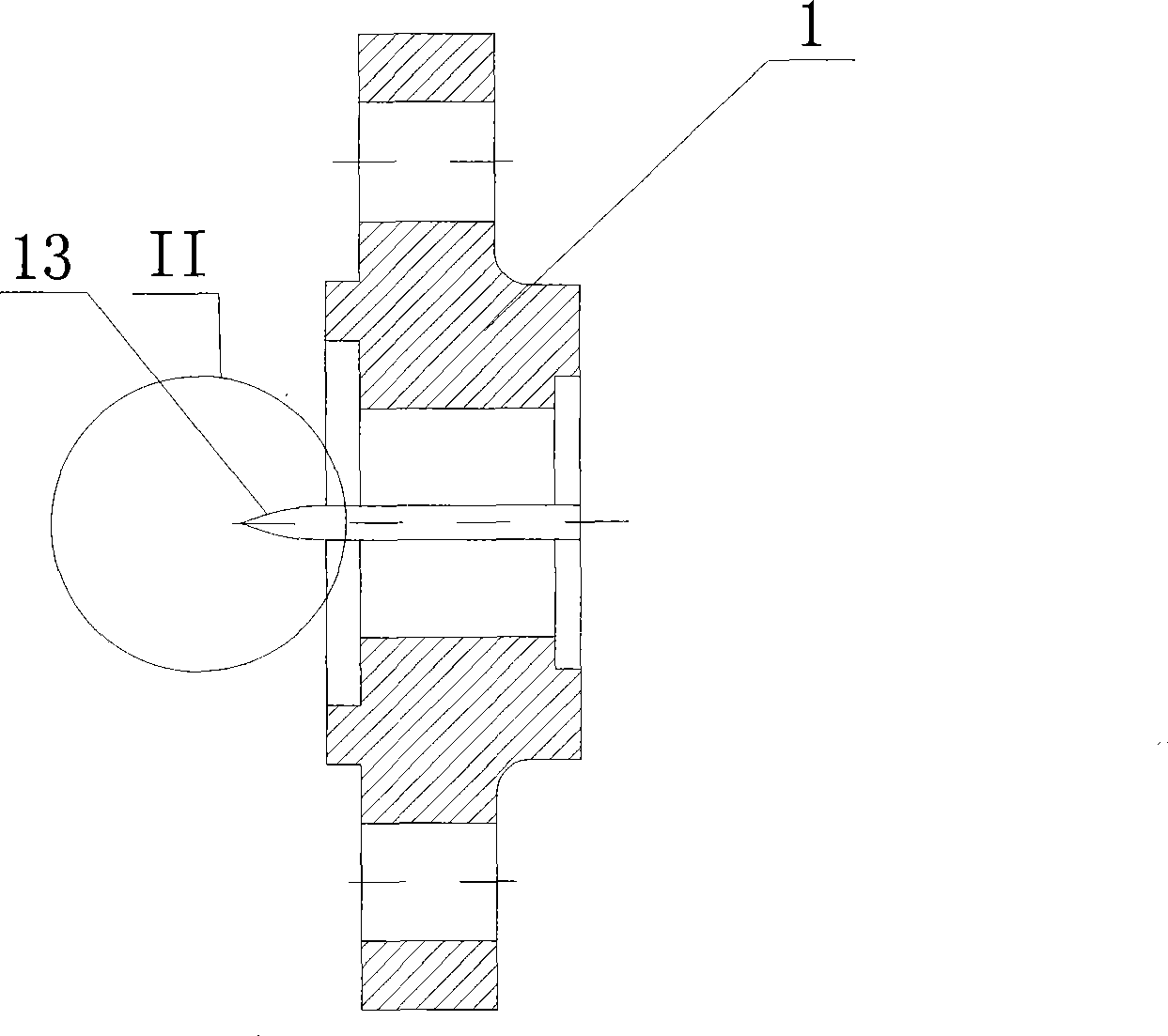 Low flow resistance supersonic speed gas purification and separation device