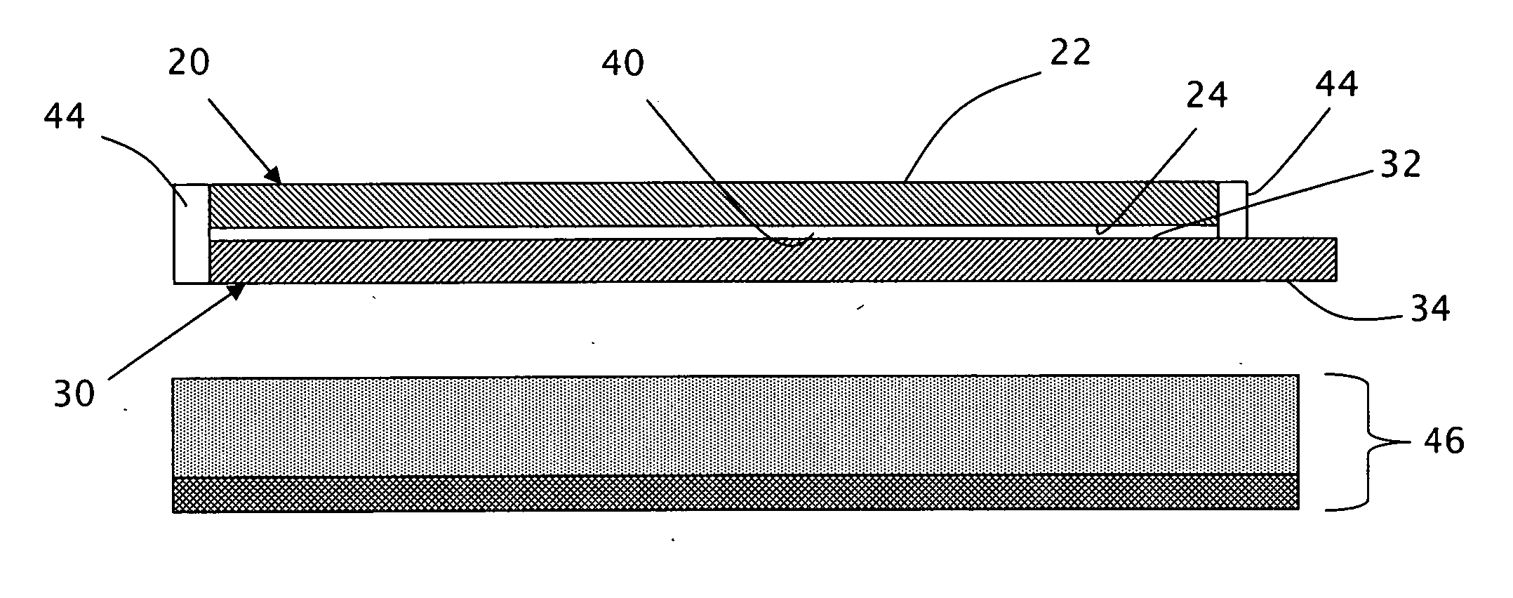 Glass laminate substrate having enhanced impact and static loading resistance