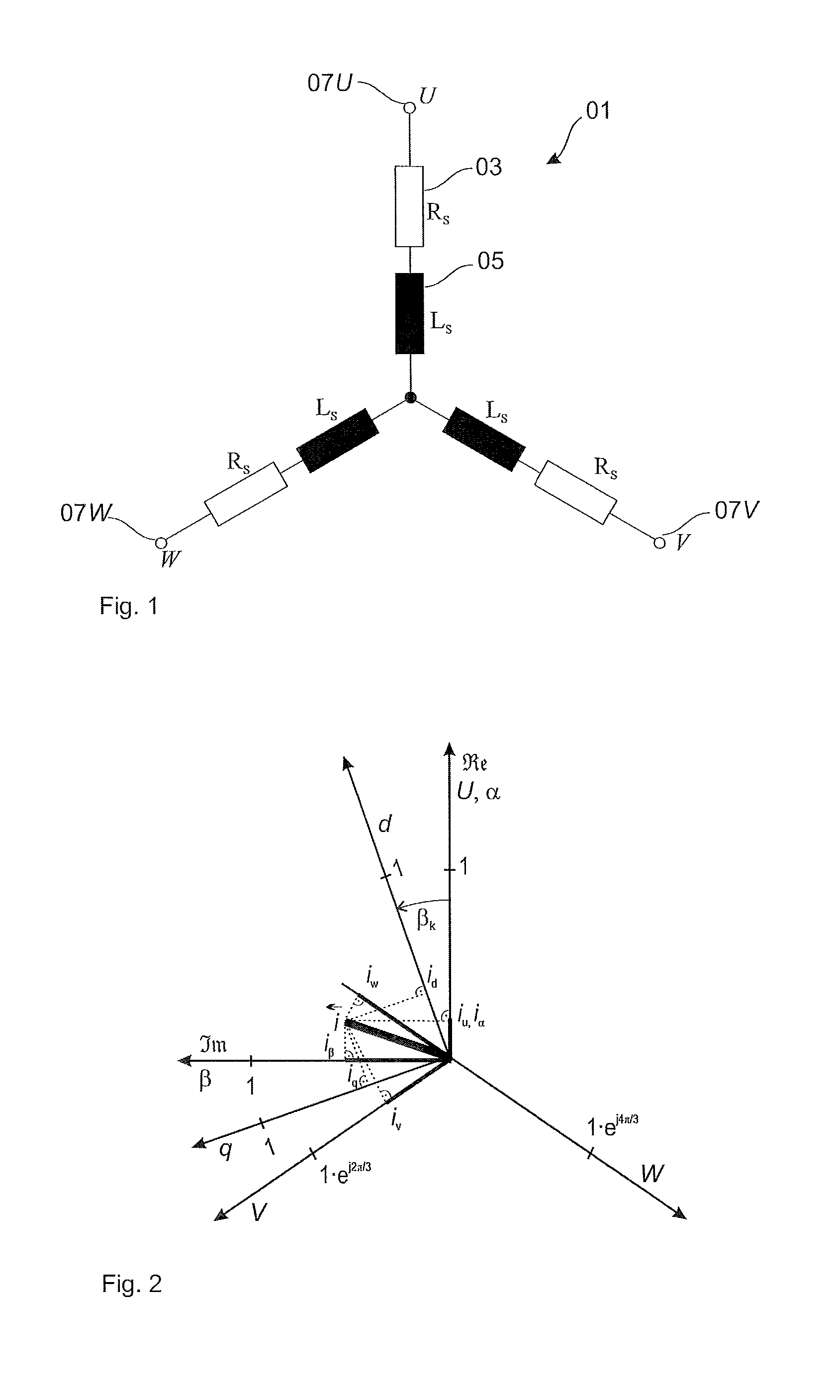 Apparatus and method for rotating-sensor-less identification of magneto-mechanical parameters of an AC synchronous motor