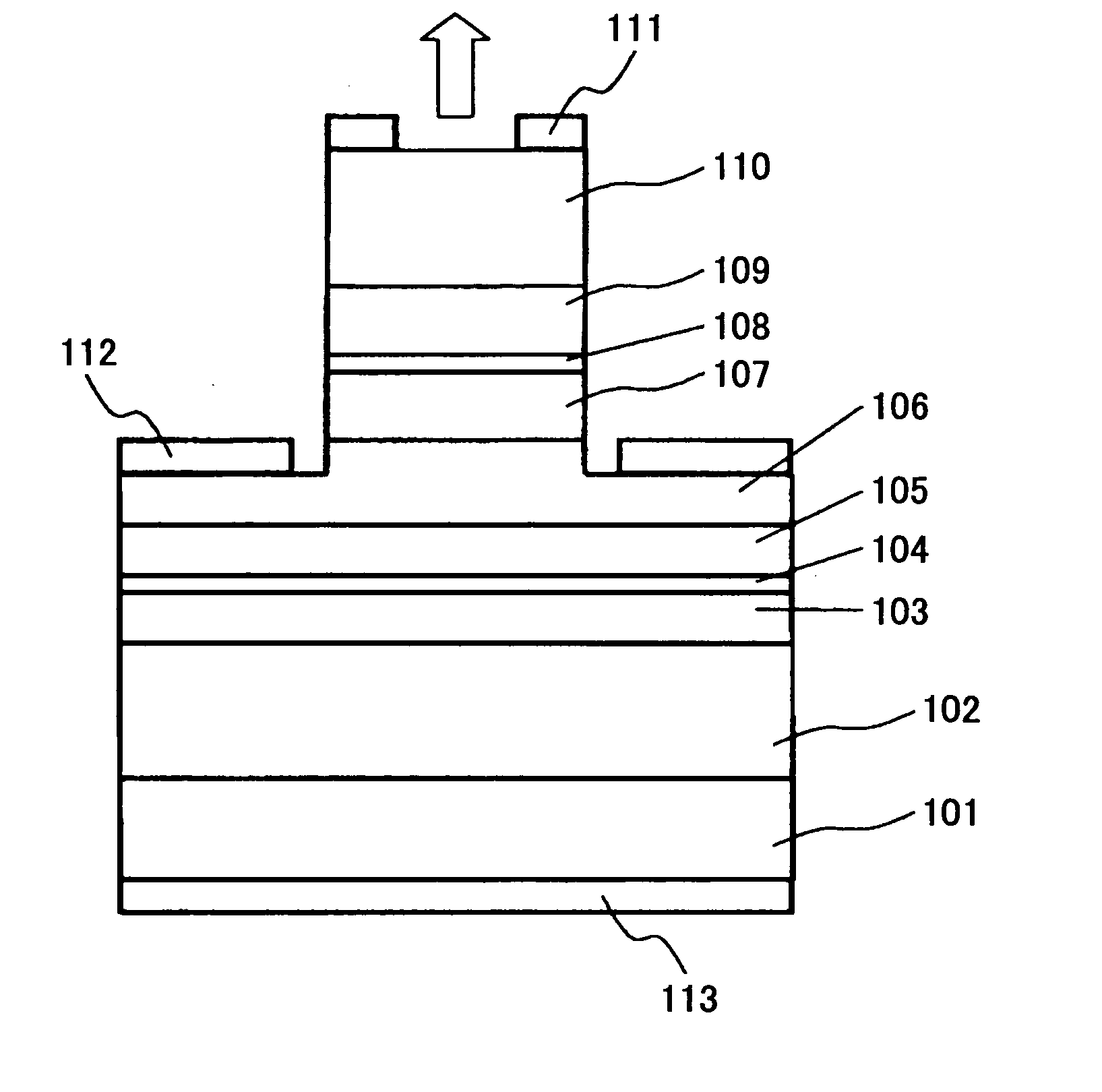 Vertical cavity surface-emitting semiconductor laser device, optical transmission module, optical transmission device, and optical switching method