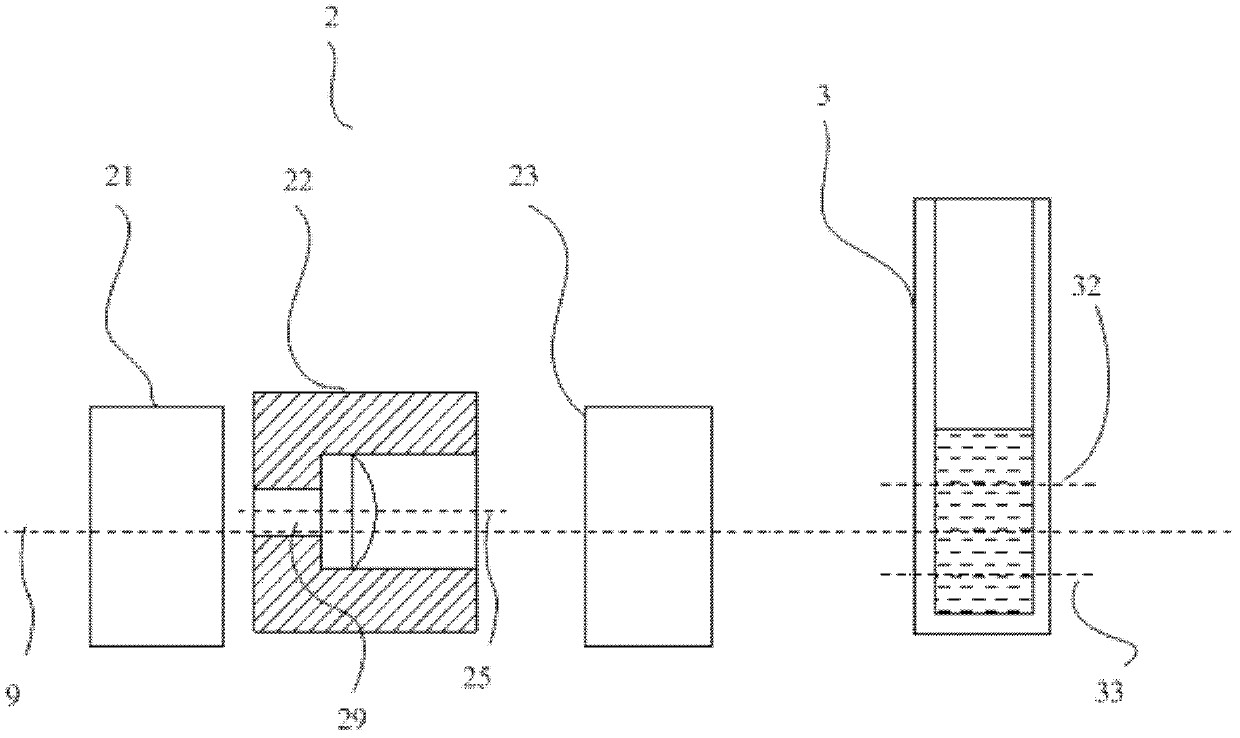 Optical detection system, biochemical analyzer, light beam orienting component and adjusting method of optical detection system and biochemical analyzer