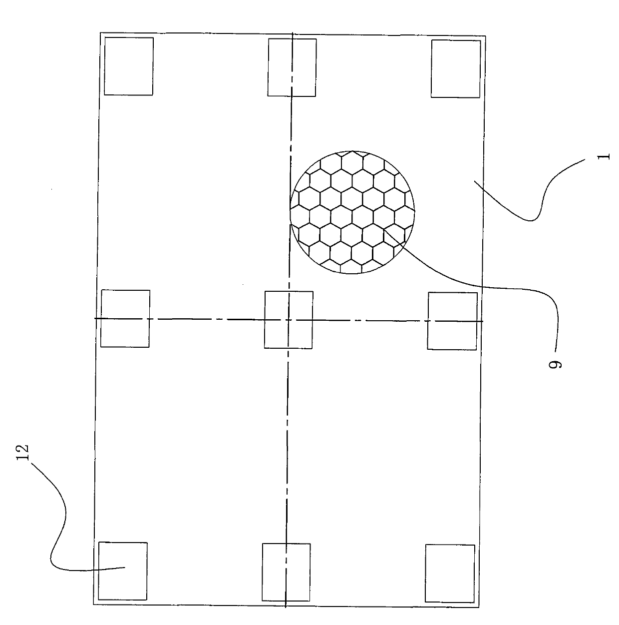 Paper-plastic pallet