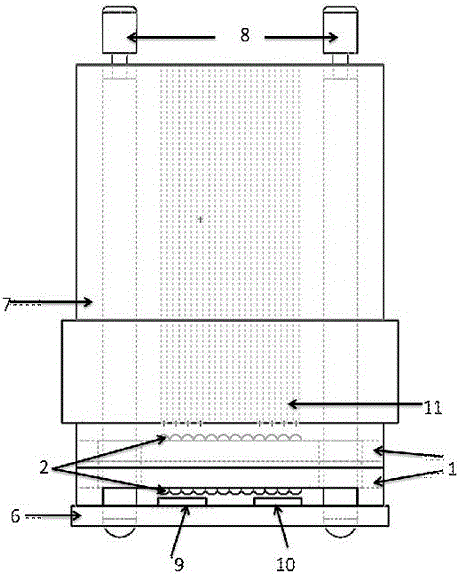 Optical device for realizing multi-channel optical beam splitting