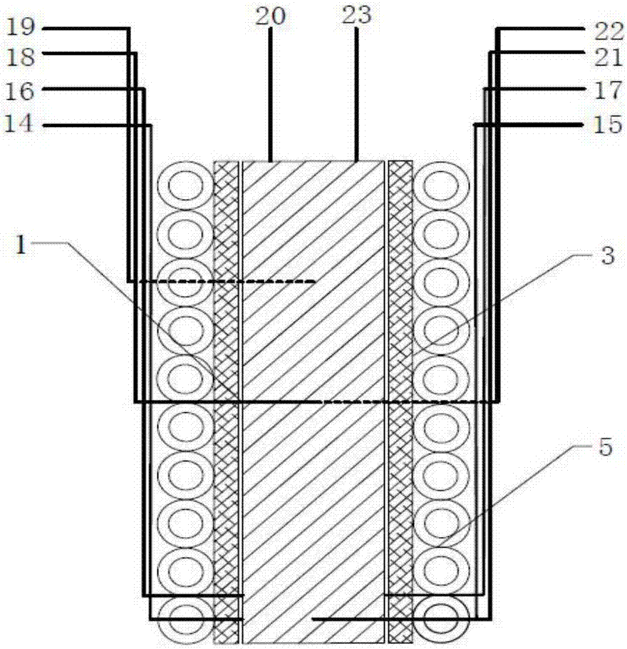 High-throughput preparation method and applications of material, and apparatus for high-throughput preparation of material