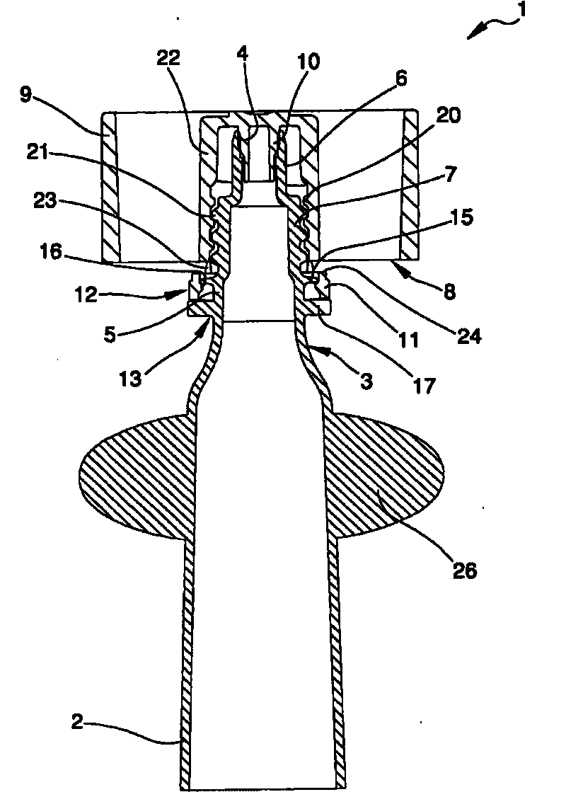 Upgraded single-dose container particularly for fluid products