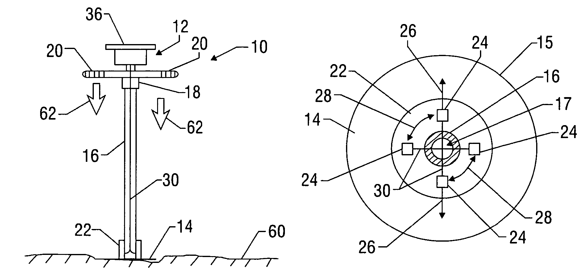 System and method for testing the compaction of soil