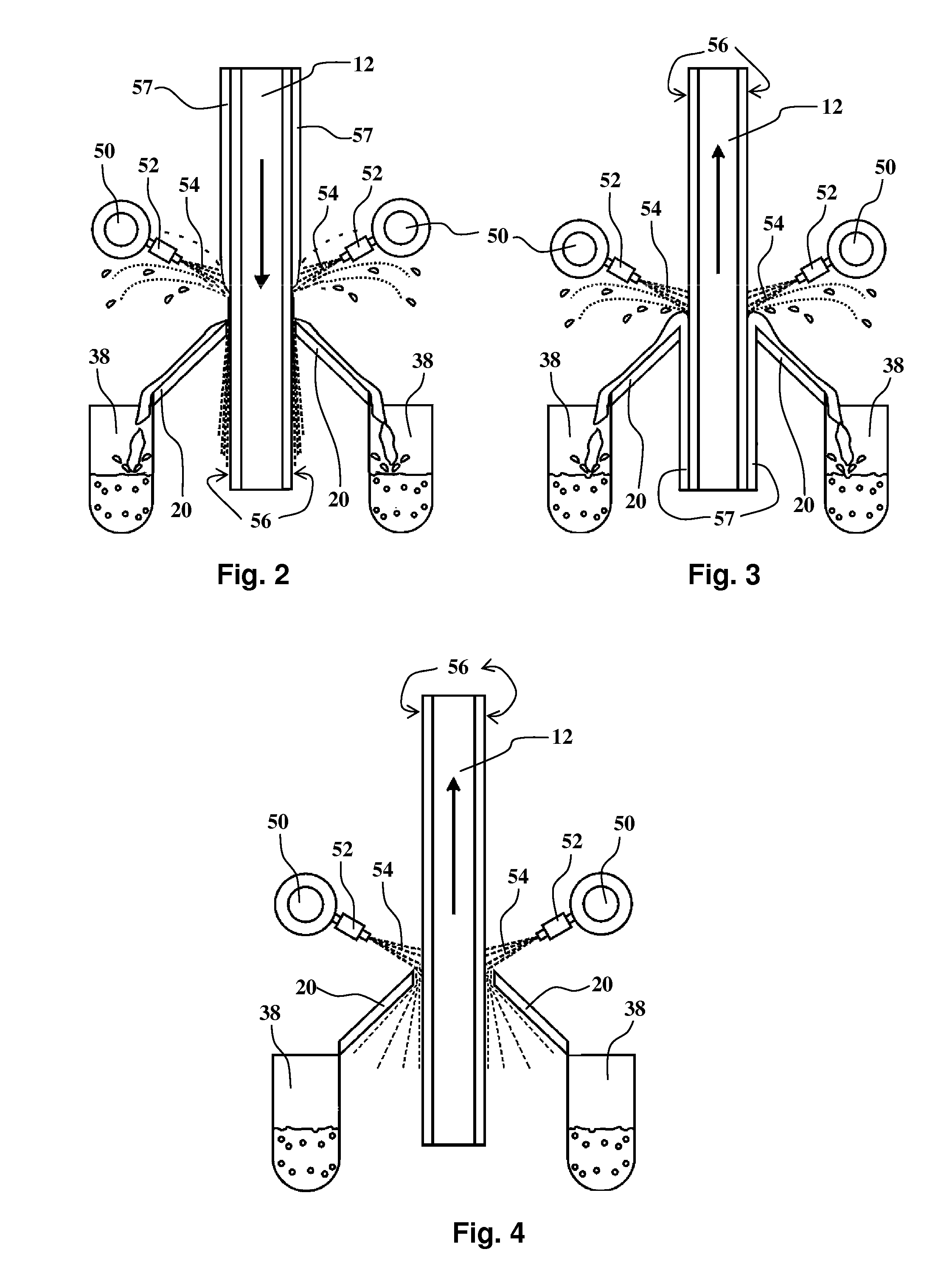 Method for removing the precoat layer of a rotary filter