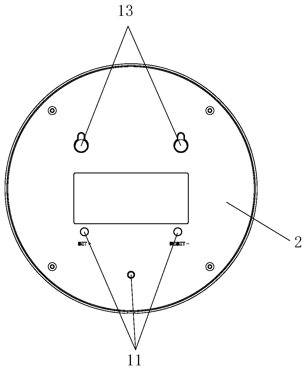 Time display method and moon phase display method