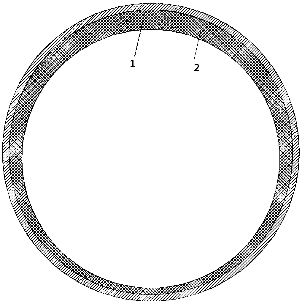 Concrete conveying bent tube and manufacturing method thereof