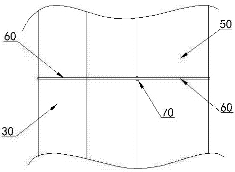 Digital video monitoring cable for high-speed elevator and its installation and binding method