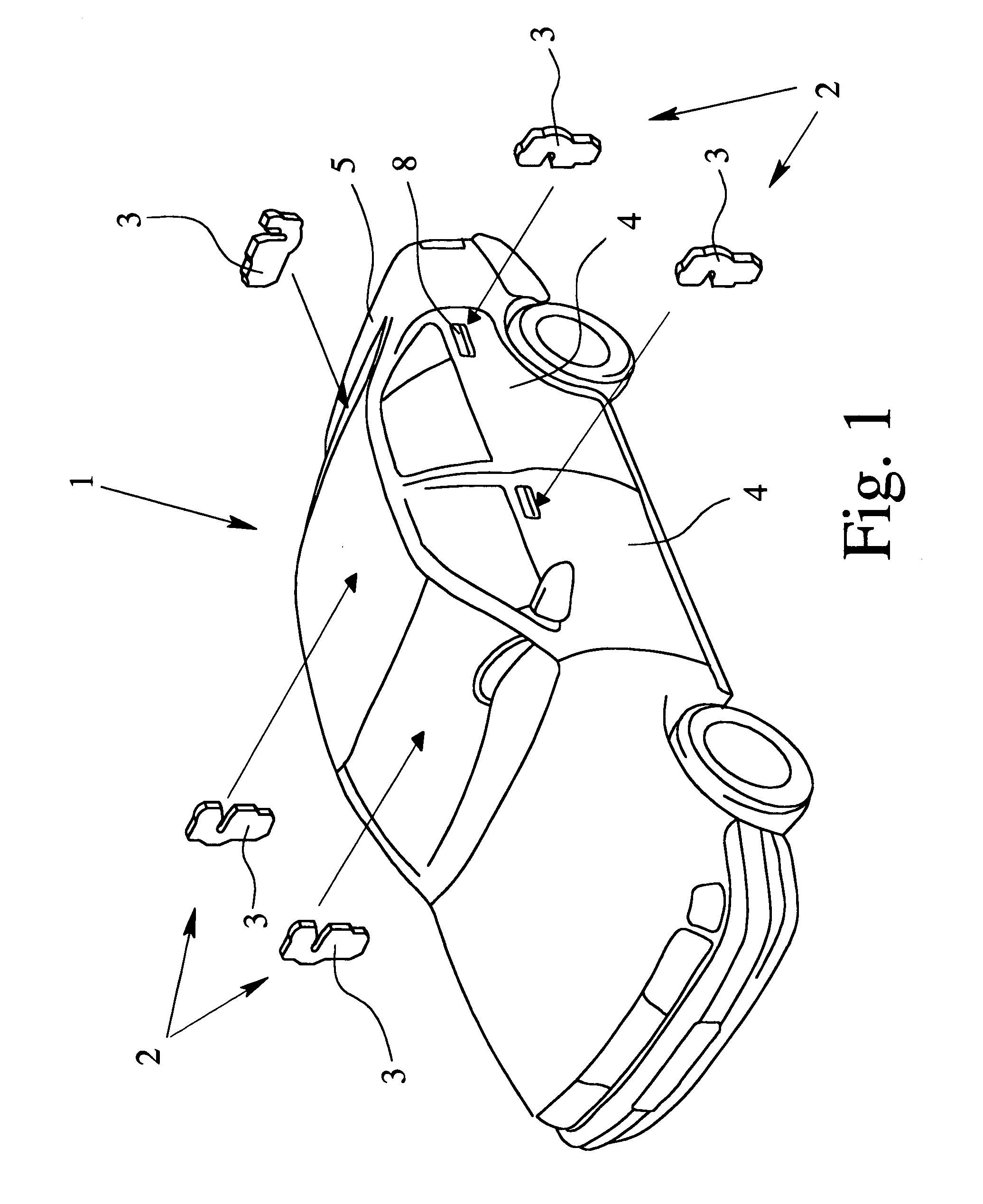 Motor vehicle door lock system