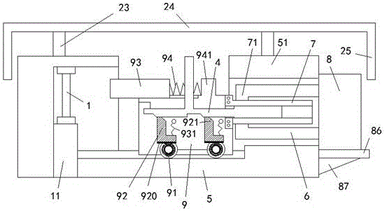 Loading equipment for material rigidity test and use method thereof