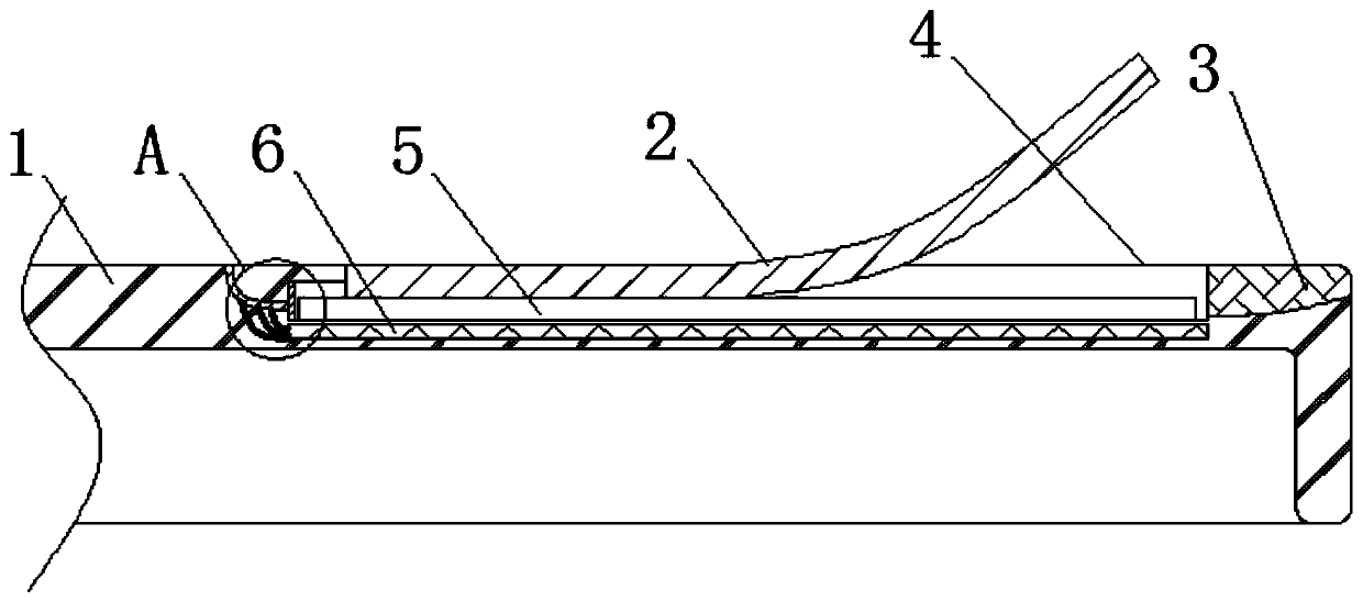 A mobile phone shell with an automatic human health index recognition function