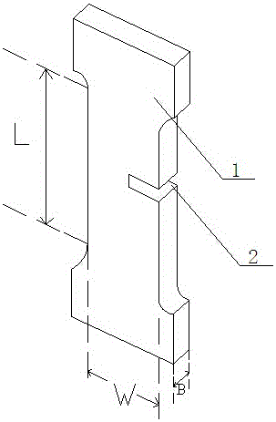 Method for determining plane stress fracture toughness and yield strength of aluminum alloy material by structure yield load