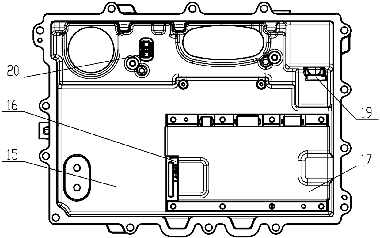 Single-motor inverter assembly