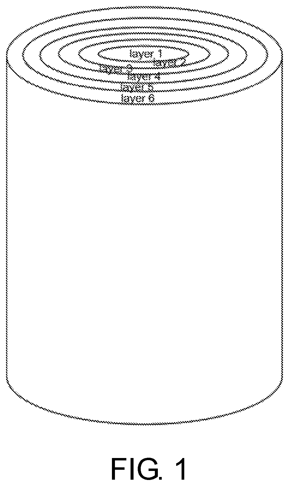 Ultralight artificial medium multilayer cylindrical lens