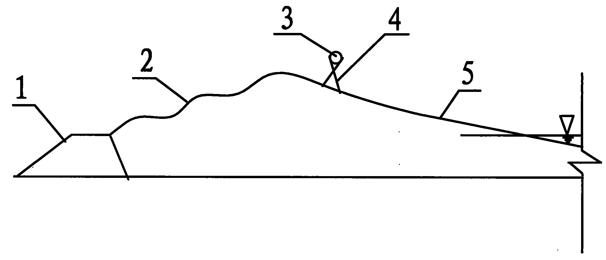 Tubular microporous tailing damming method