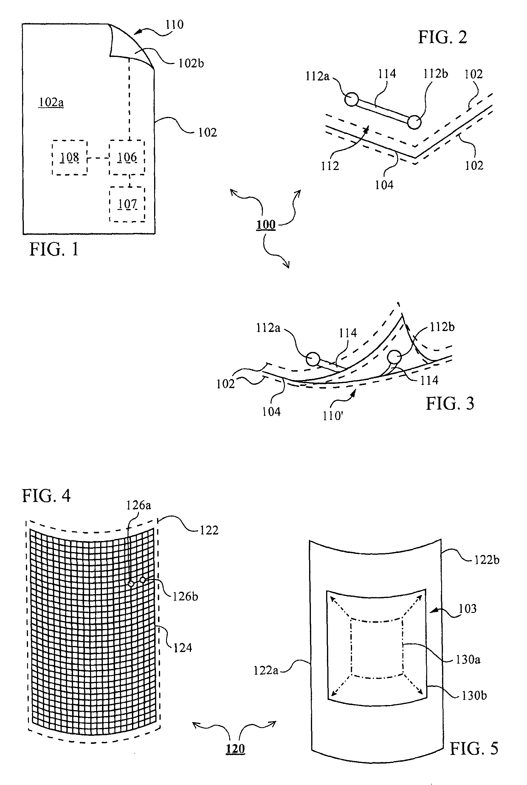 Flexible devices and related methods of use