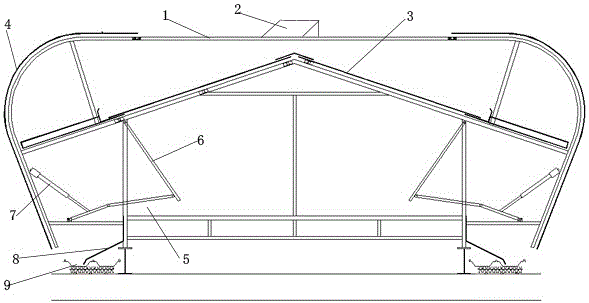 Night luminous house ventilation equipment