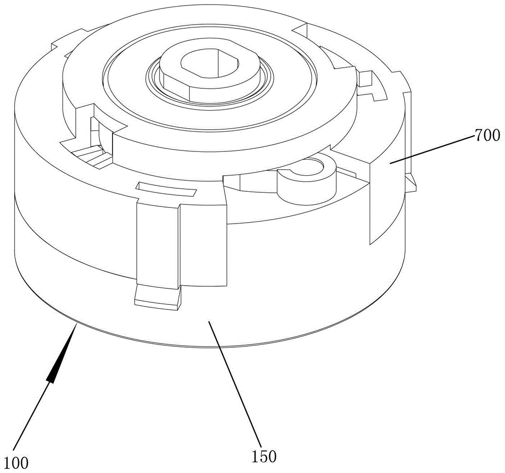 Button switching mechanism and its shower