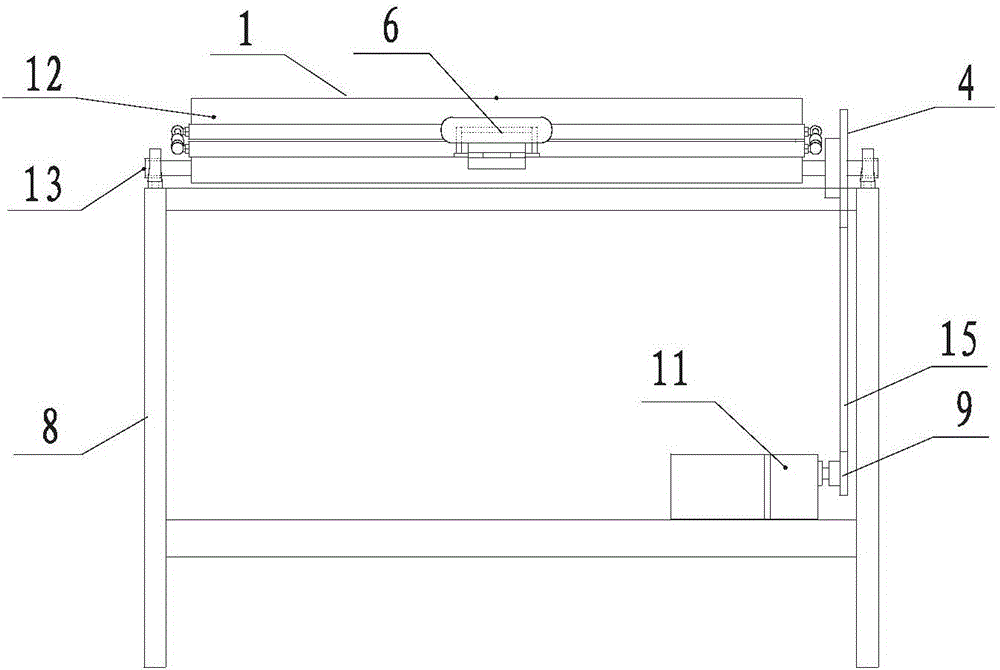 Full-automatic overturning type electric baking pan