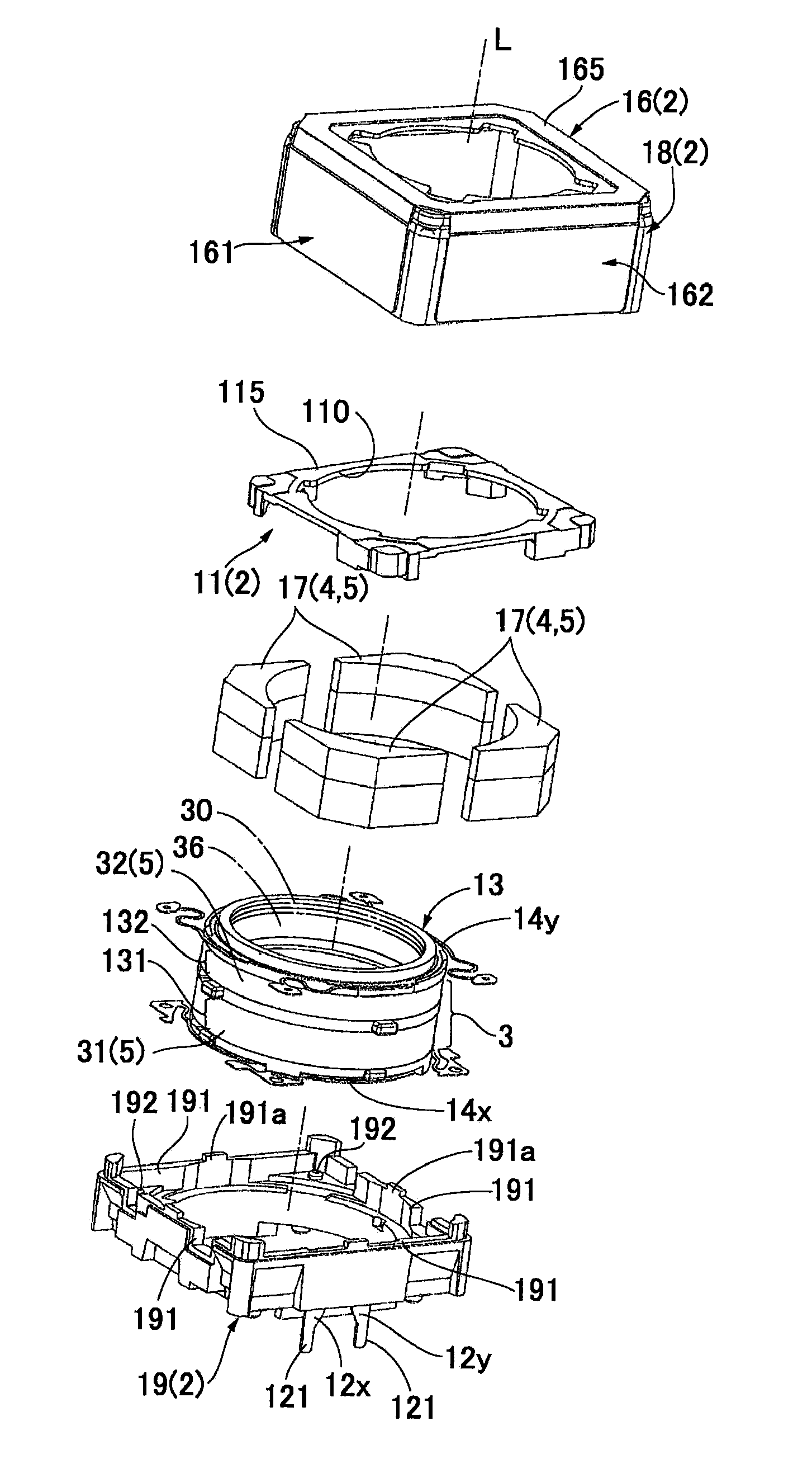 Lens drive device