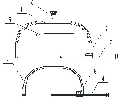 Intraoperative multi-tunnel guidance management system for multiple ligament injury of knee joint