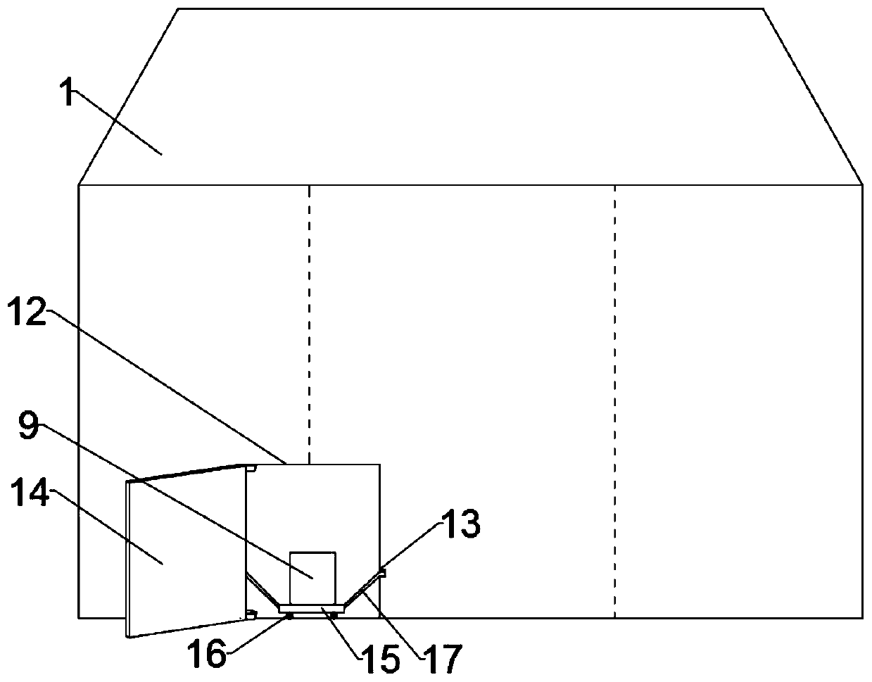 Box-type substation with relay protection function