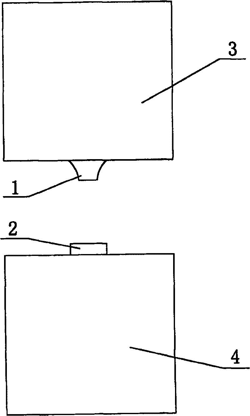 Copper-aluminum joint pressure welding technique