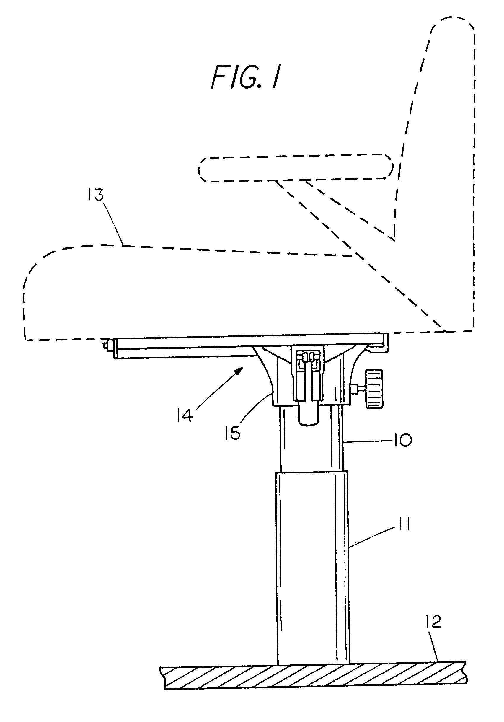 Stability of slidably adjustable boat accessory