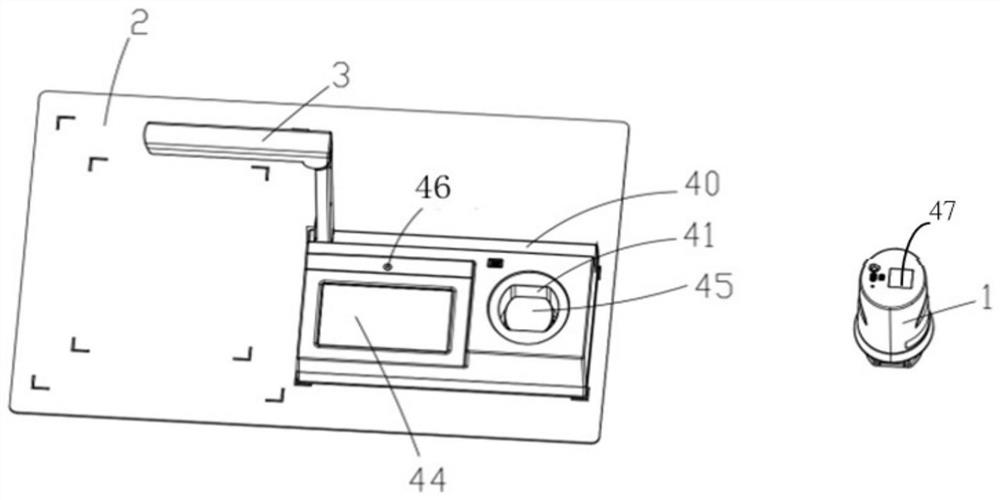 Intelligent portable stamping device capable of achieving stamping supervision