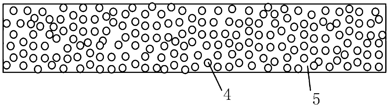 A kind of high compression elastic cushion material and its application