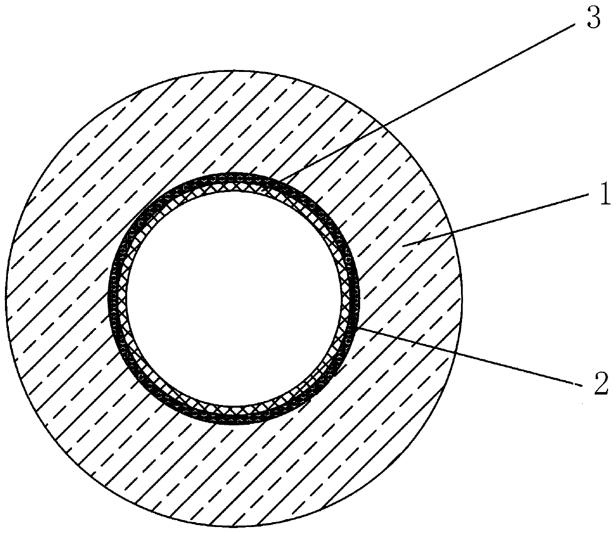 A kind of high compression elastic cushion material and its application