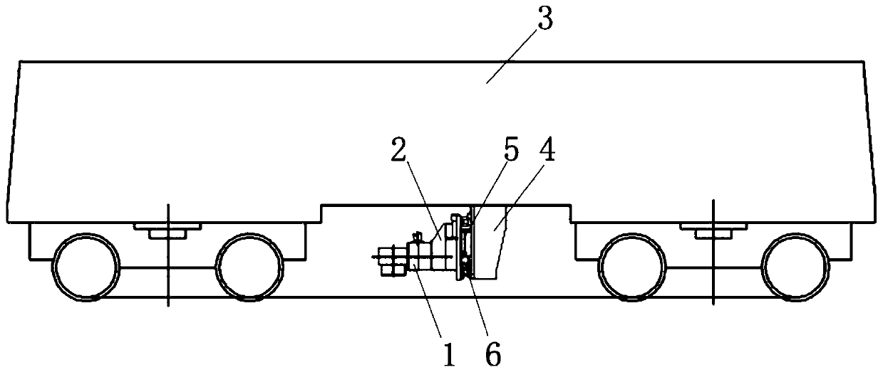 Tool changing device and method for steel rail repairing equipment