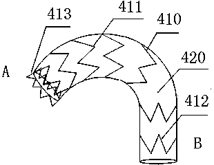 Composite aortic arch reconstruction system and using method thereof