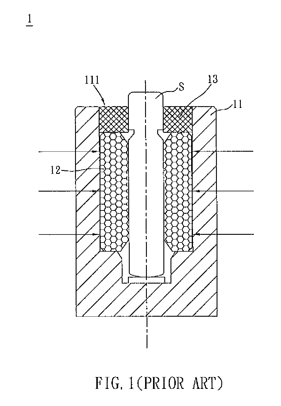 Motor and its bearing supporting structure