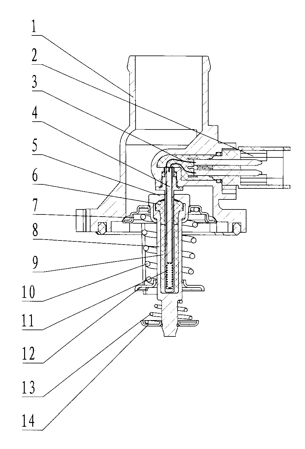 Electric control type thermosistor