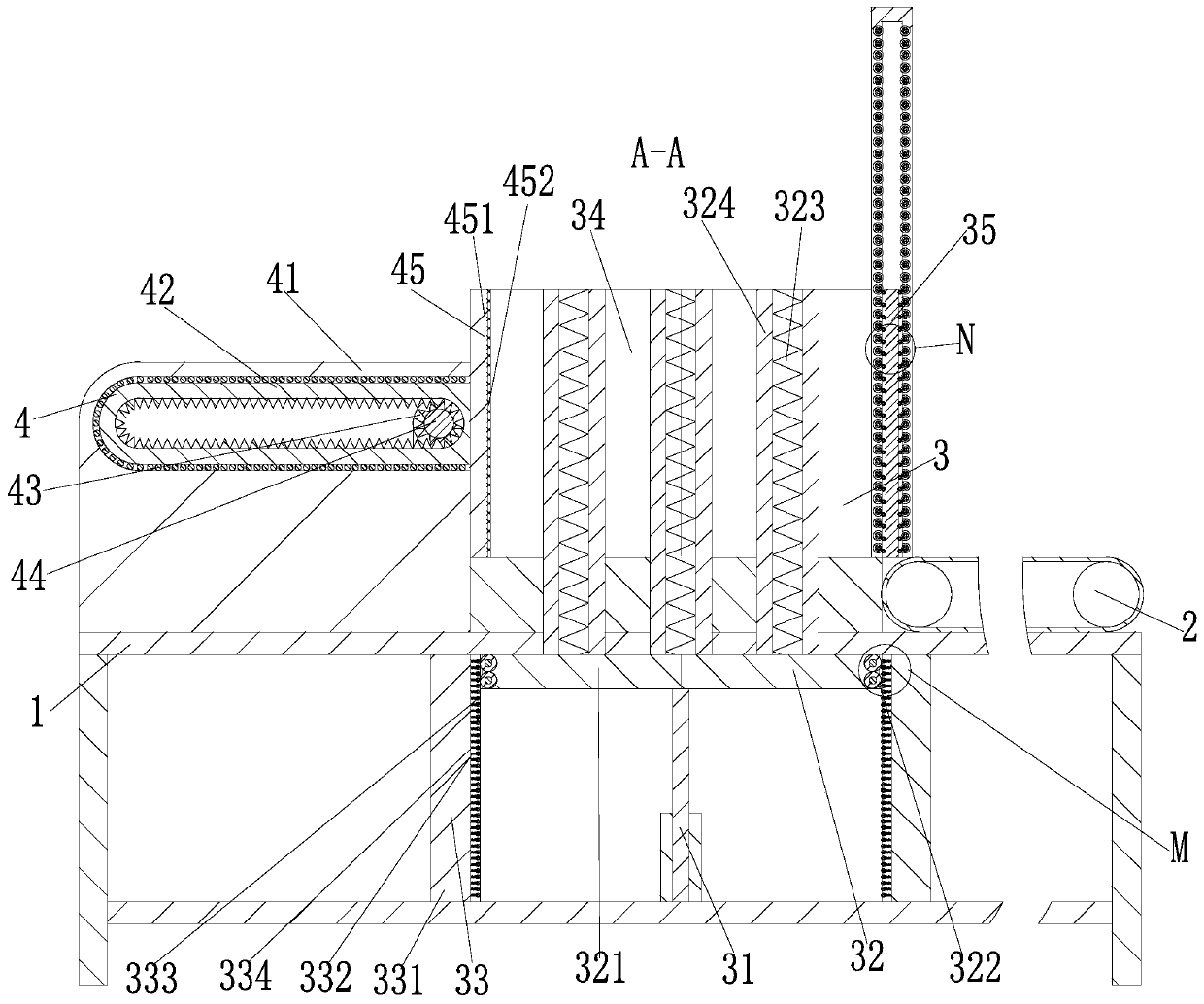 Thermal-insulation concrete block preparing and forming machine and preparing method