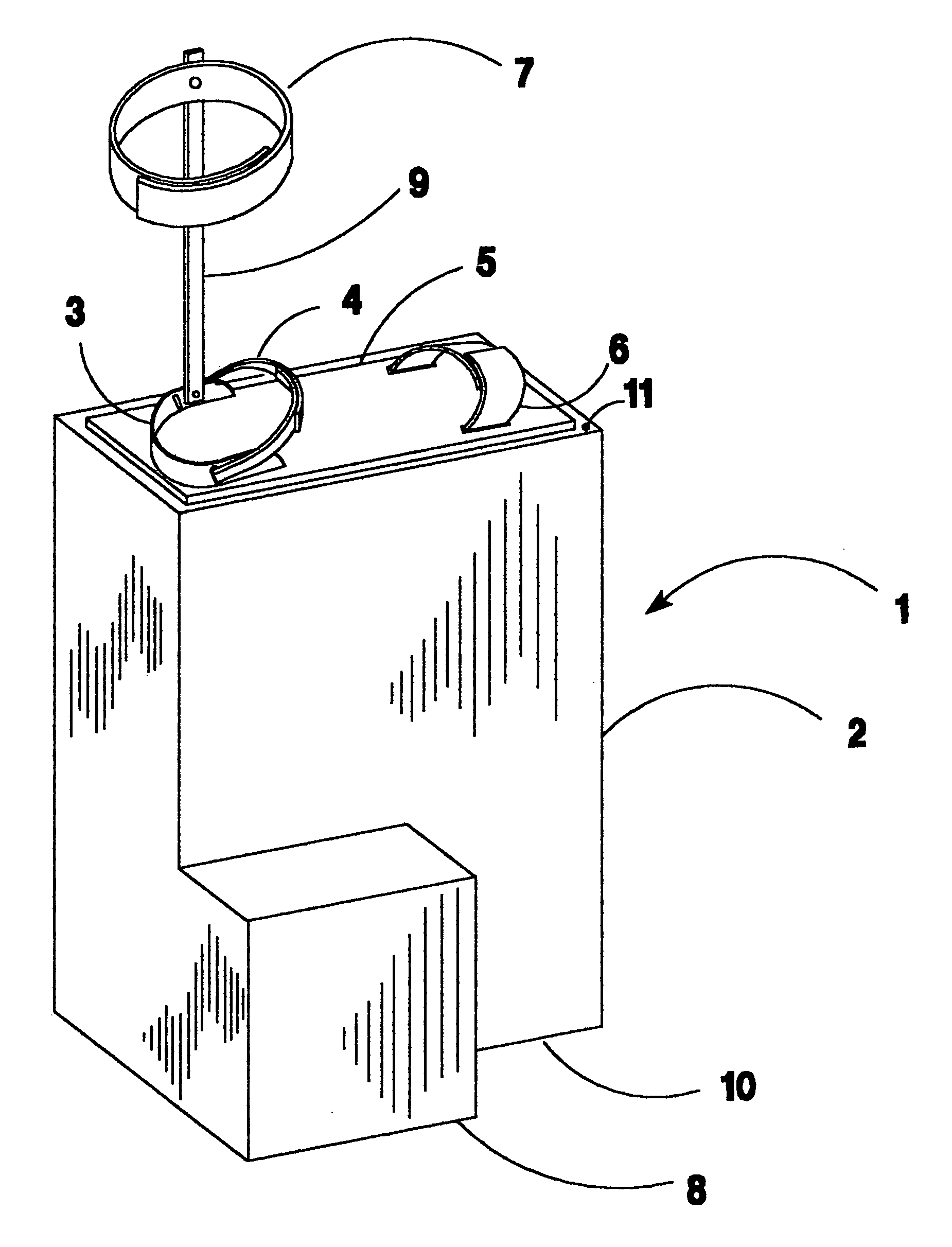 Economical foam stilts