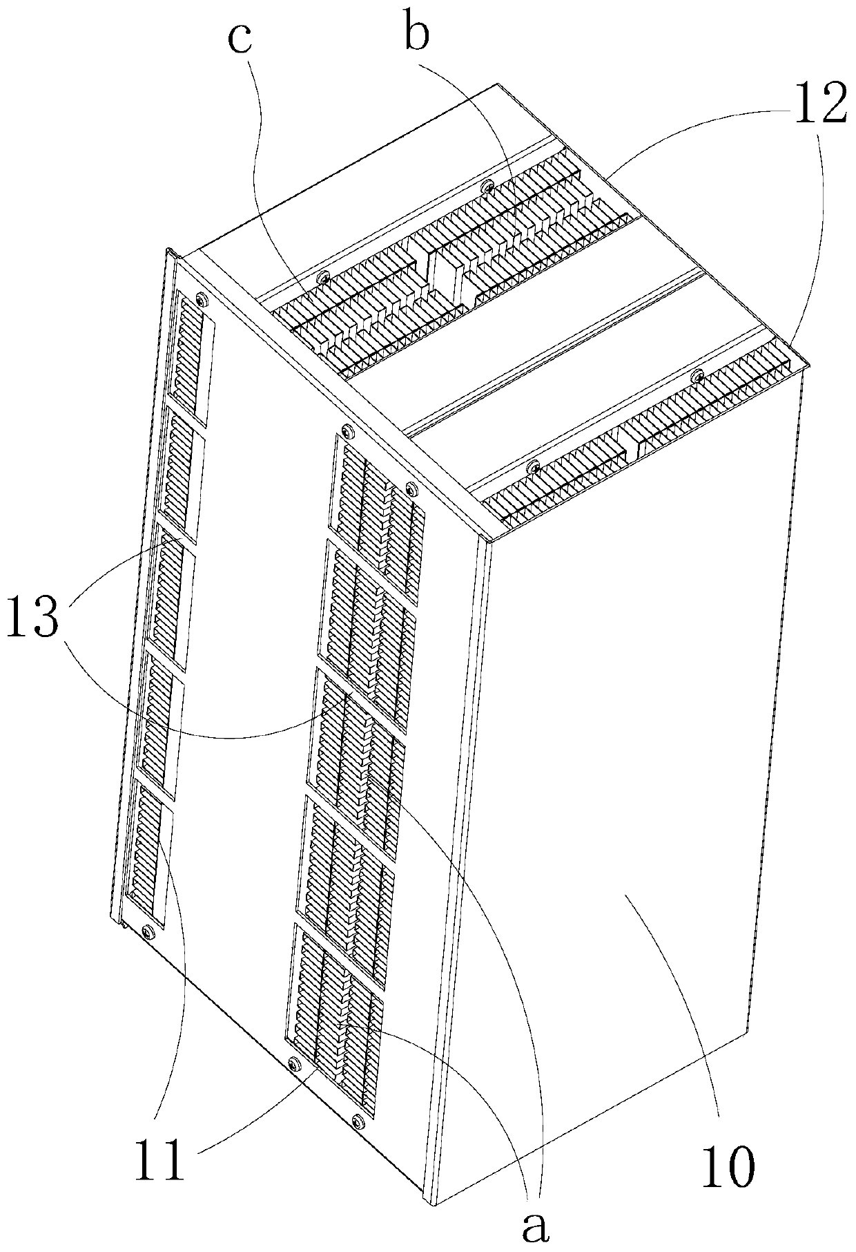 Semiconductor heat exchanger assembly and semiconductor air conditioner