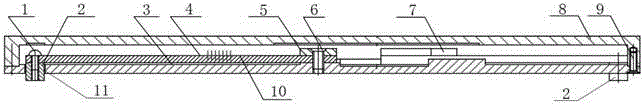 Fiber-grating cultural relic weighing type antitheft alarm sensor