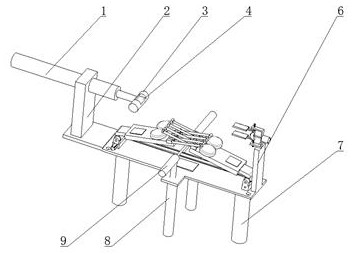 Textile fabric folding method