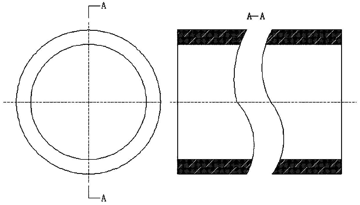 A method for preparing a titanium alloy variable-wall-thickness hollow active cooling cabin