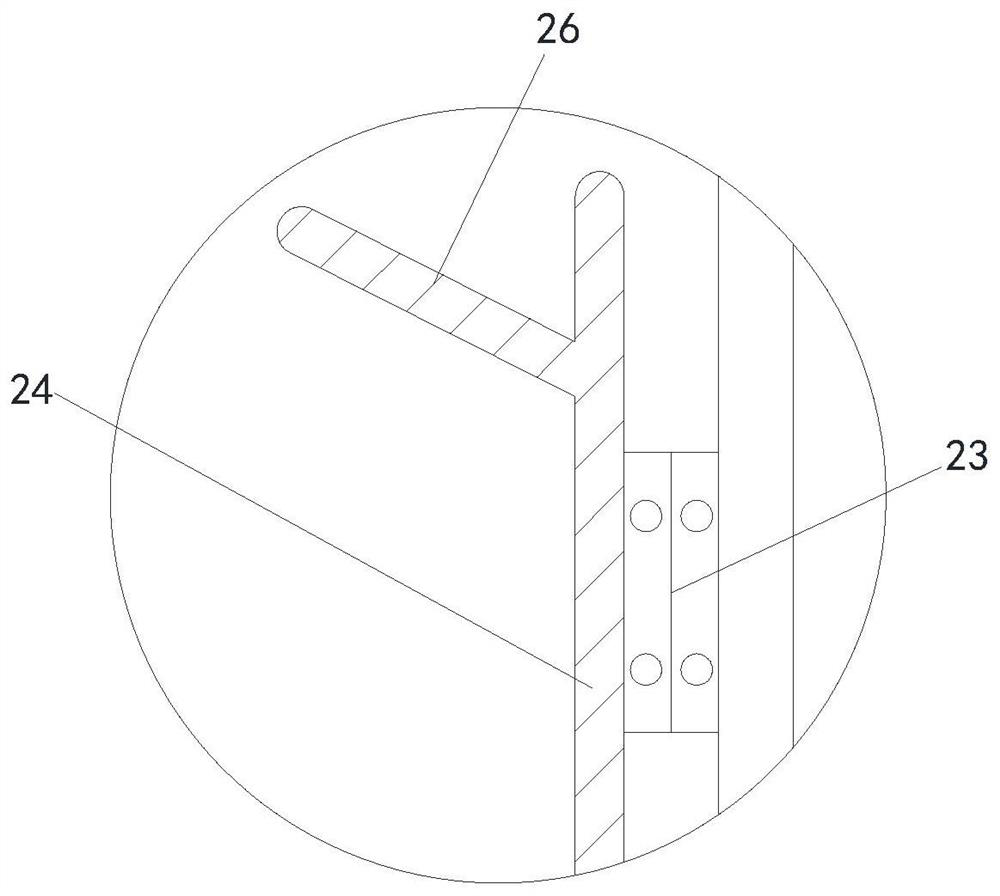 Feeding device of crown block of bucket elevator