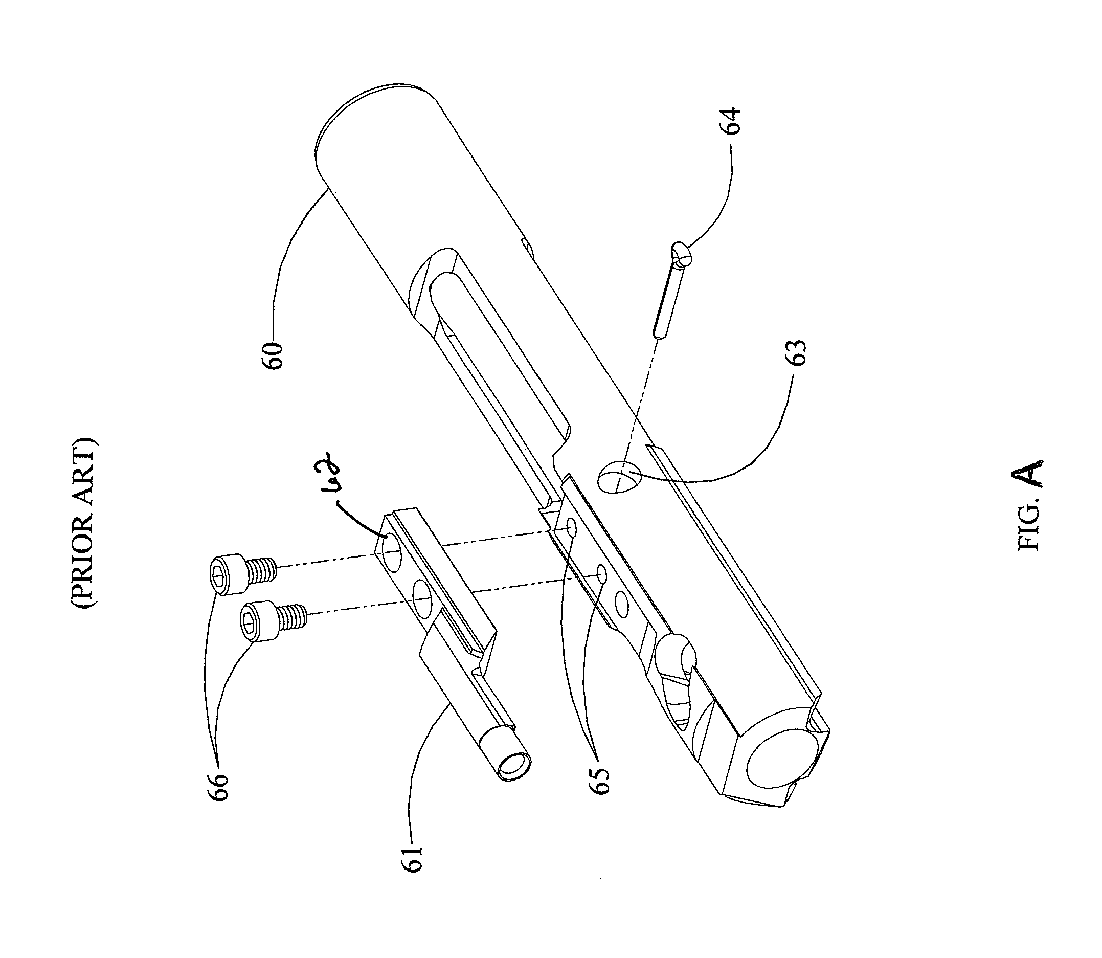 Bolt carrier and bolt for gas operated firearms