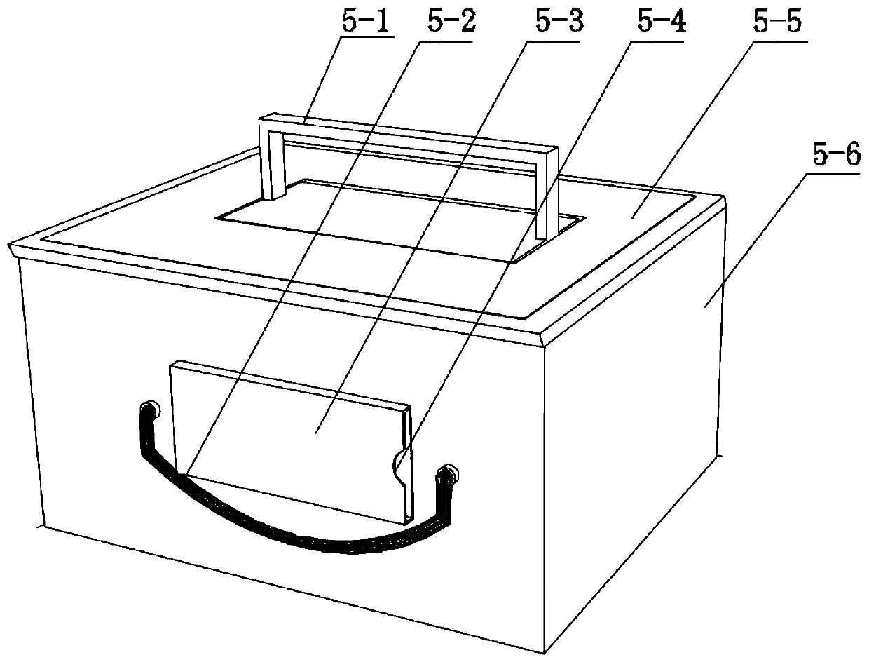 Fishing, temporarily-storing and parching device special for water maze experimental rats