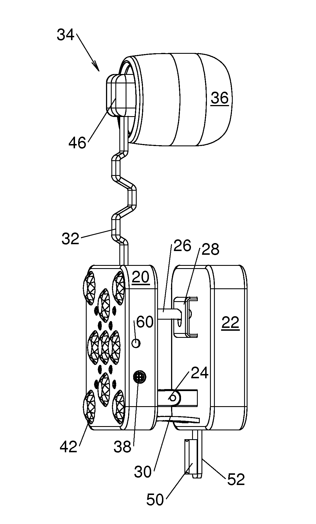 Hinged Miniature Wireless Headset