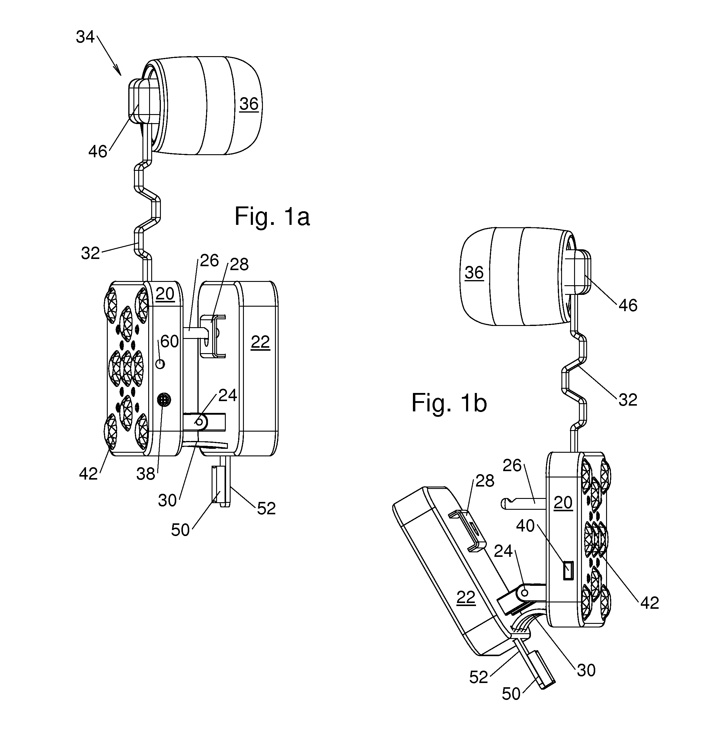 Hinged Miniature Wireless Headset