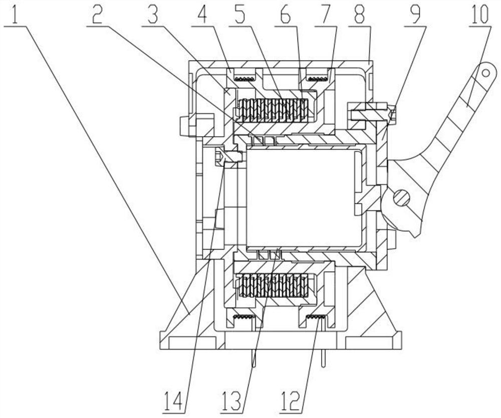 Rope slow release mechanism