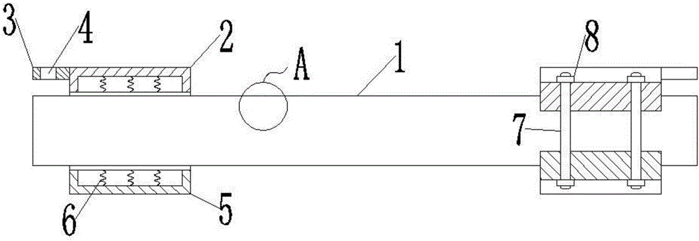 Water collection pipe structure convenient to transport and embed